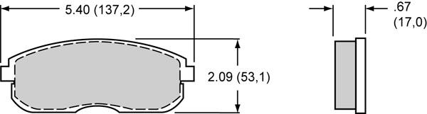 Pad Set, Promatrix, D815